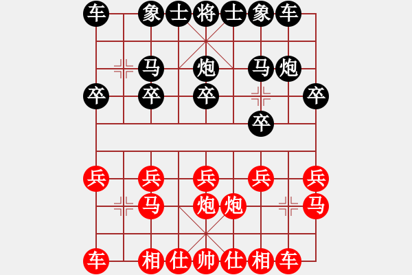 象棋棋譜圖片：笑看紅塵(1段)-和-國(guó)家領(lǐng)導(dǎo)(5段) - 步數(shù)：10 