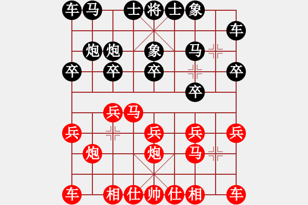 象棋棋譜圖片：甘肅象棋聯(lián)盟基地二 甘肅群-祁澤 先負(fù) 甘肅群李毅然 - 步數(shù)：10 