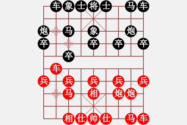 象棋棋譜圖片：葉小迪(9段)-和-善解人衣(日帥) - 步數(shù)：10 