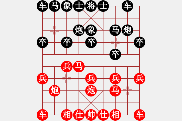 象棋棋譜圖片：湖南衡山曾吳奈VS湖南群黎江(2014-2-18) - 步數(shù)：10 