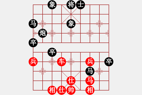 象棋棋譜圖片：地獄使者(4段)-勝-你個丫頭(5段) 五七炮互進三兵對屏風馬邊卒右馬外盤河 - 步數(shù)：60 