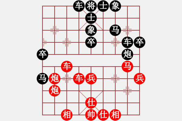 象棋棋譜圖片：崔鶯鶯(9段)-和-dmdmdmdm(9段) - 步數(shù)：40 