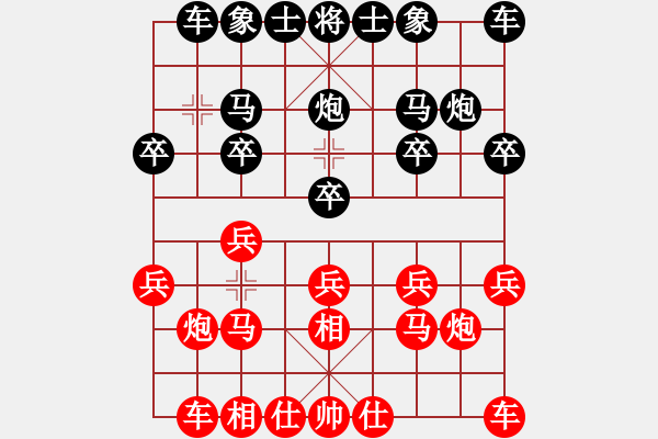 象棋棋譜圖片：bbboy002(2舵)-勝-漲停板(2舵) - 步數(shù)：10 