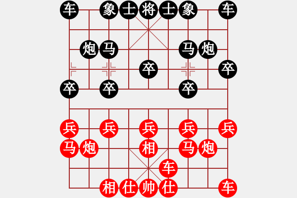 象棋棋譜圖片：《廣州棋壇六十年2》馮敬如與周德裕的擂臺(tái)賽 對局2 - 步數(shù)：10 