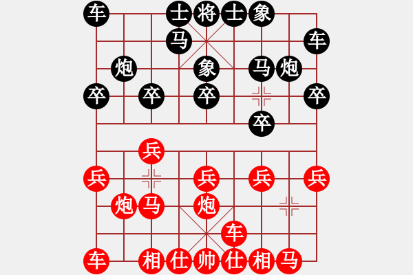 象棋棋譜圖片：【15】炫鋒堂煮酒(電神) 負 弈飛雪(9星) - 步數(shù)：10 