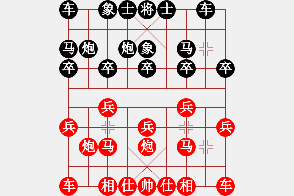 象棋棋譜圖片：2019.2.20.1李曉波先勝魏國全.pgn - 步數(shù)：10 