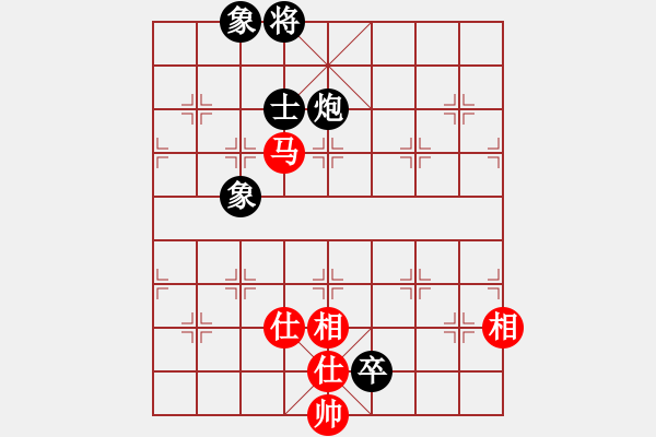 象棋棋譜圖片：355局 A27- 飛相對左中炮-BugChess Plus 19-07-08 x64(大師) ( - 步數(shù)：170 