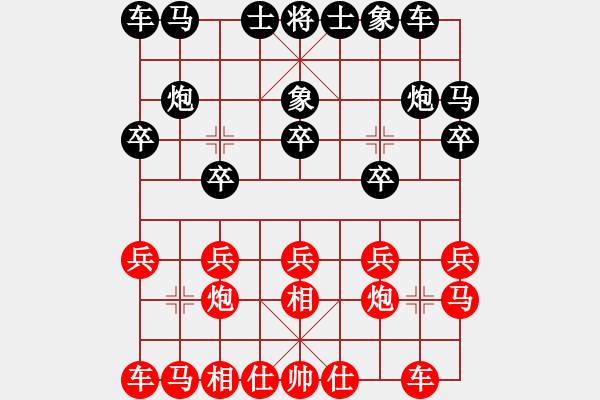 象棋棋譜圖片：錦衣衛(wèi)(9段)-和-我愛左文靜(9段) - 步數(shù)：10 