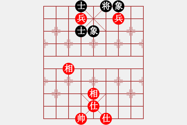 象棋棋譜圖片：仙人指路轉(zhuǎn)左中炮對(duì)卒底炮飛左象 紅左直車右邊馬上仕對(duì)黑連進(jìn)７卒右橫車 戰(zhàn)神九九(無極)-和-小女孩 - 步數(shù)：220 