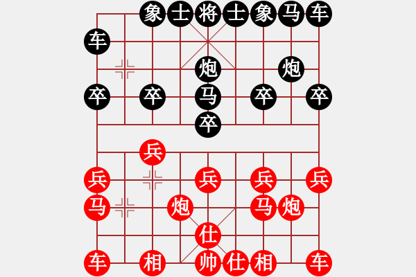 象棋棋譜圖片：王者絕非偶然[2558242018] -VS- 橫才俊儒[292832991] - 步數(shù)：10 