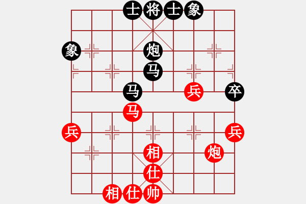 象棋棋譜圖片：排骨隊長[1830380497] -VS- 橫才俊儒[292832991] - 步數(shù)：60 