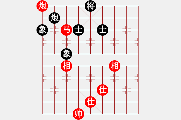 象棋棋谱图片：谢靖 先和 程宇东 - 步数：196 