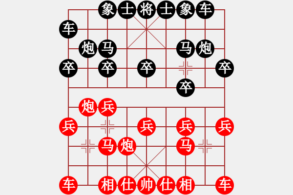 象棋棋譜圖片：吳蘭香 先勝 許曉菲 - 步數(shù)：10 