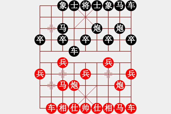 象棋棋譜圖片：愿世界和平(5r)-勝-很愛象棋(初級) - 步數(shù)：10 