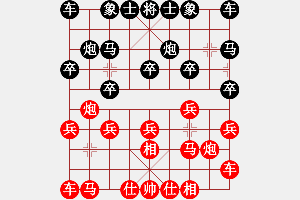 象棋棋譜圖片：江西省張海鑫--subba 黑勝 - 步數(shù)：10 