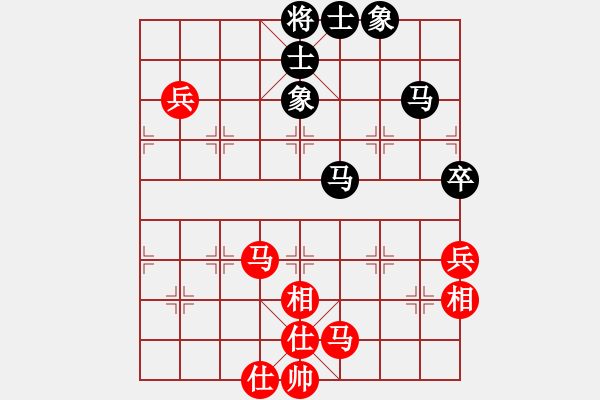 象棋棋譜圖片：sanlamsan(6段)-和-西白虎(9段) - 步數(shù)：100 