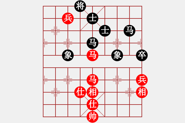 象棋棋譜圖片：sanlamsan(6段)-和-西白虎(9段) - 步數(shù)：140 