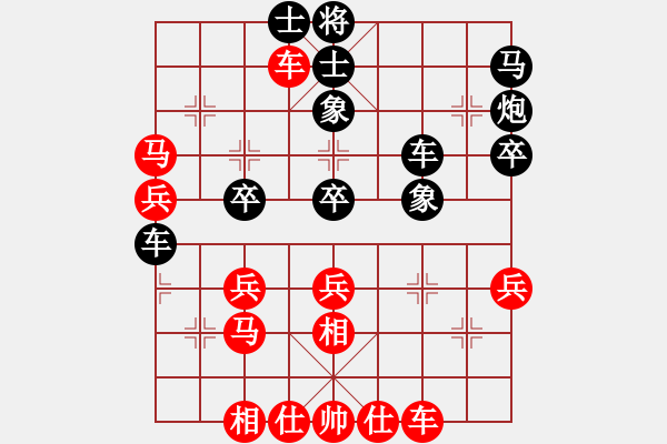 象棋棋譜圖片：西白虎(月將)-和-nghiemcm(月將) - 步數(shù)：40 