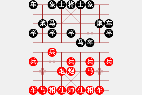 象棋棋譜圖片：老當弈壯(3段)-負-樂樂呵呵(7段) - 步數(shù)：10 