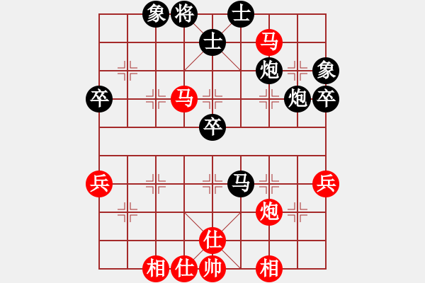 象棋棋譜圖片：wxmnh(7段)-負-華山一枝花(3段) - 步數(shù)：58 