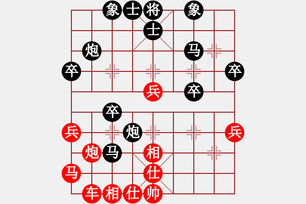 象棋棋譜圖片：謝大大(9級(jí))-負(fù)-精靈王(1段) - 步數(shù)：40 