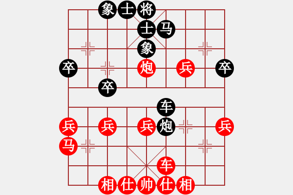 象棋棋譜圖片：ooooojjjjj(5段)-勝-寶坻夜襲隊(duì)(4段) - 步數(shù)：30 