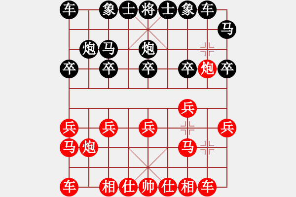 象棋棋譜圖片：鬼蜮棋書(9星)-和-上帝之劍(北斗) - 步數(shù)：10 