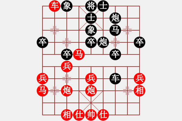 象棋棋譜圖片：尋菊(1段)-勝-忠實(shí)信徒(1段) - 步數(shù)：33 