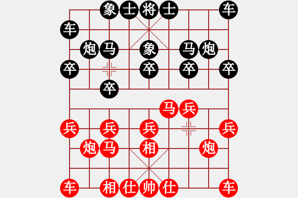 象棋棋譜圖片：昆侖 VS 濤哥(業(yè)九一) - 步數(shù)：10 