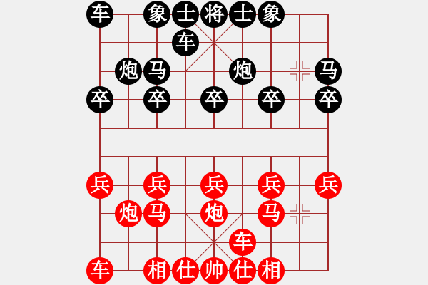 象棋棋譜圖片：2008-08-31 劉曉元（紅先負(fù)）謝博文 - 步數(shù)：10 