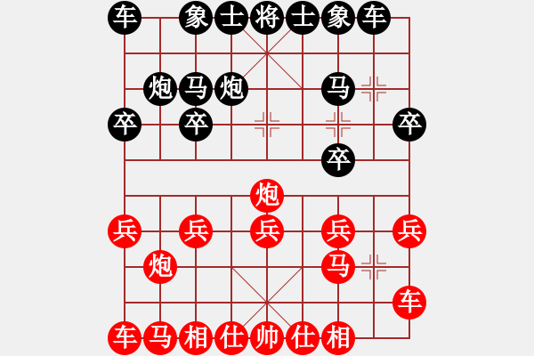 象棋棋譜圖片：橫才俊儒[292832991] -VS- 知足常樂(lè)[-] - 步數(shù)：10 