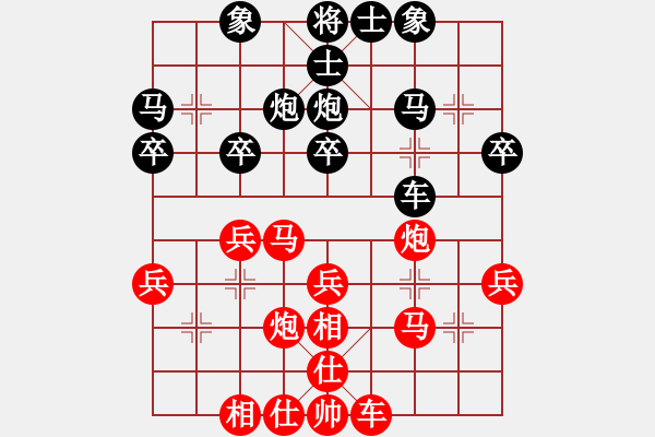 象棋棋譜圖片：棋壇樂者(風魔)-勝-弈林之豬(2弦) - 步數(shù)：30 