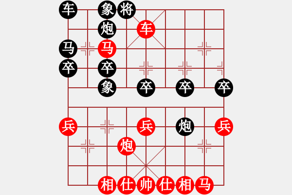 象棋棋譜圖片：測(cè)評(píng) 先手對(duì)拐角馬 - 步數(shù)：40 