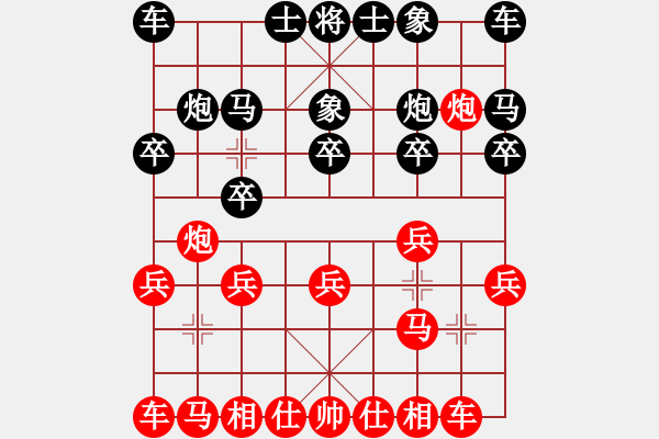 象棋棋譜圖片：黑勝_中國(guó)象棋-雷電模擬器_BUGCHESS_AVX2_52步_20240205170807606.xqf - 步數(shù)：10 