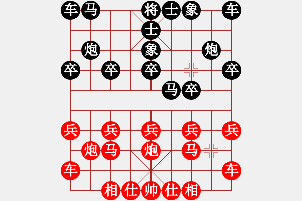 象棋棋譜圖片：橫才俊儒[292832991] -VS- 吃穿住[2806763752] - 步數(shù)：10 