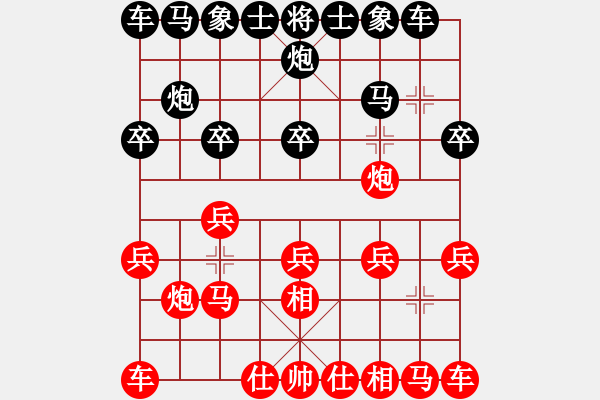 象棋棋譜圖片：北京 蔣川 和 北京 馬維 - 步數(shù)：10 