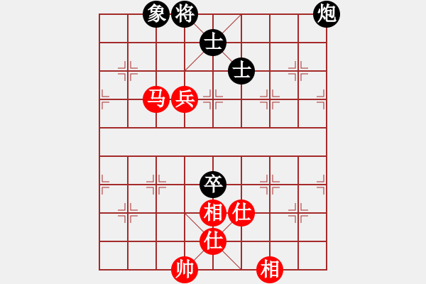 象棋棋譜圖片：6881局 B00-中炮局-天天AI選手FALSE 紅先和 小蟲引擎23層 - 步數(shù)：100 