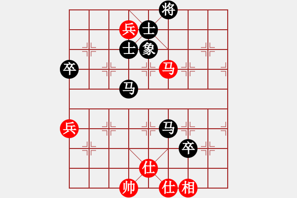 象棋棋譜圖片：菜菜杯對(duì)局選  大頭月勝一心一意 - 步數(shù)：120 