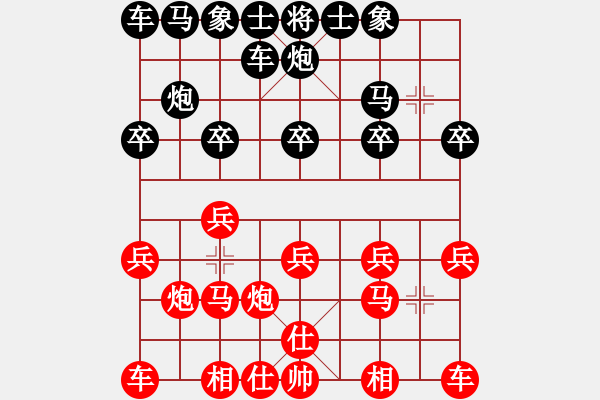 象棋棋譜圖片：天天棋緣社5min博弈考業(yè)6-1先負(fù)太守棋狂2017?7?26 - 步數(shù)：10 