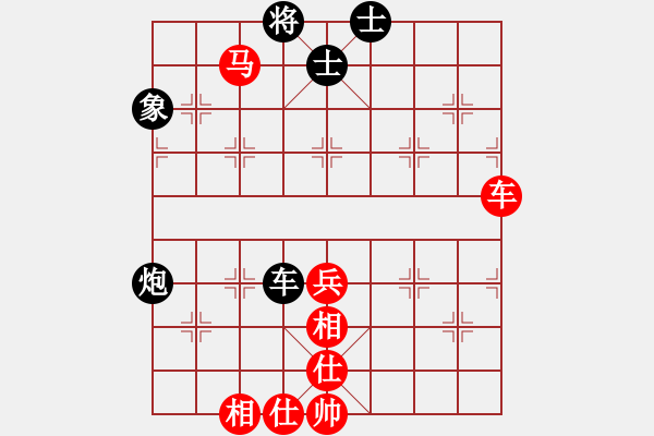 象棋棋譜圖片：鳳崗鄭雅琪紅先勝東莞梁配 - 步數(shù)：100 