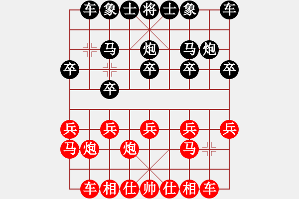 象棋棋譜圖片：bbboy002（業(yè)1-1）先勝 日暮天涯（業(yè)2-3） - 步數(shù)：10 