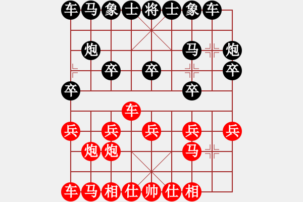 象棋棋譜圖片：徐昱俊科先勝王天琛 - 步數(shù)：10 