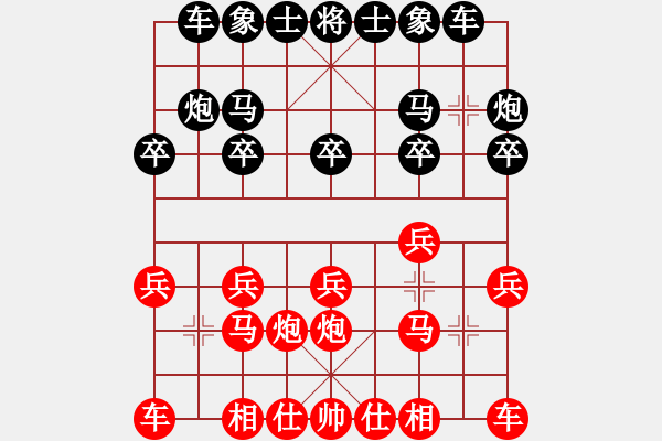 象棋棋谱图片：柳大华(6段)-负-教父(月将) - 步数：10 