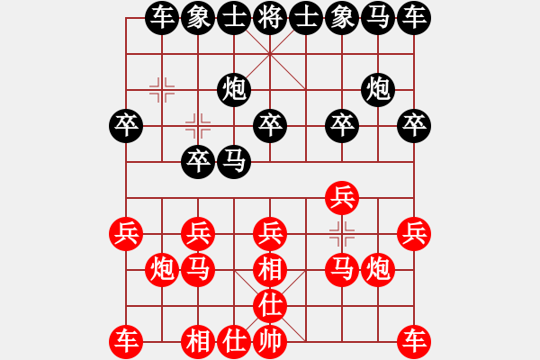 象棋棋譜圖片：明天更好【業(yè)4-2】先負(fù)大眼妹【業(yè)4-2】 - 步數(shù)：10 