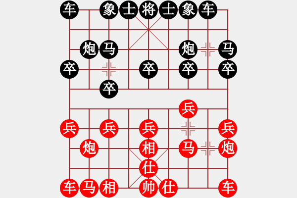 象棋棋譜圖片：風(fēng)雨彩虹[1115788416] -VS- 棋友-魚(yú)鳥(niǎo)[575644877] - 步數(shù)：10 