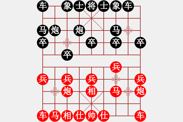 象棋棋譜圖片：金庸一品堂棋社 金庸武俠小昭 先和 zxczxc - 步數(shù)：10 