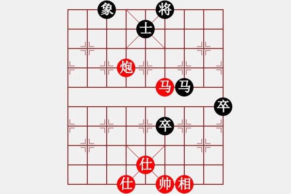 象棋棋譜圖片：第3屆(人機(jī))月賽復(fù)賽 山蜂 先勝 hongcheni225 - 步數(shù)：120 