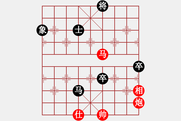 象棋棋譜圖片：第3屆(人機(jī))月賽復(fù)賽 山蜂 先勝 hongcheni225 - 步數(shù)：140 