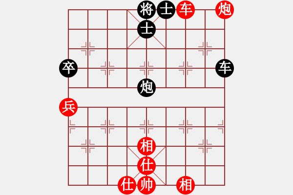 象棋棋譜圖片：昆侖 和 任忠林 C18 中炮過(guò)河車七路馬對(duì)屏風(fēng)馬 - 步數(shù)：60 