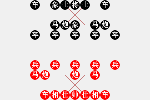 象棋棋譜圖片：市象棋冠軍[2763183314] -VS- 專業(yè)影視制作[839393456] - 步數(shù)：10 